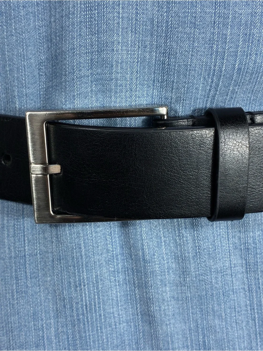 Calvin Klein men’s belt Sz 38-40 synthetic leather black